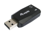 Adaptador de audio Equip tarjeta de sonido USB