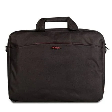 Maletín Monray Enterprise para Portátiles hasta 15.6"/ Negro/ Rojo - PixelPlaza