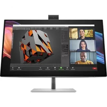 Monitor Profesional HP Pro serie 7 27"/ 4K/ Webcam/ Multimedia/ Regulable en Altura/ Plata - PixelPlaza