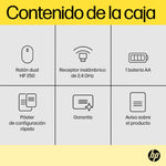 Ratón dual hp 250