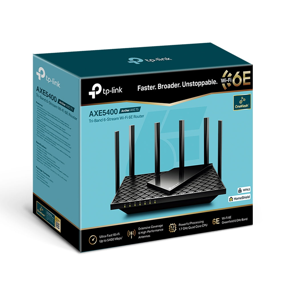 Router wifi tp - link archer axe75 ax5400