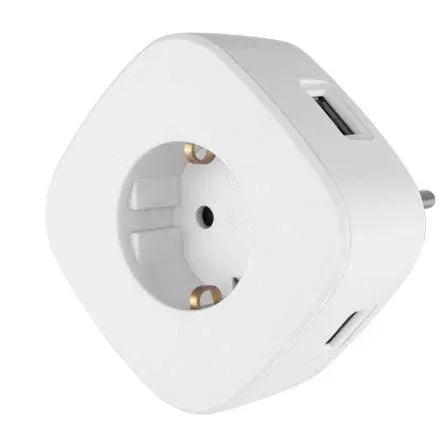 Enchufe Orbegozo EN 1500/ 1 Toma Schuko/ 3 Tomas USB - PixelPlaza