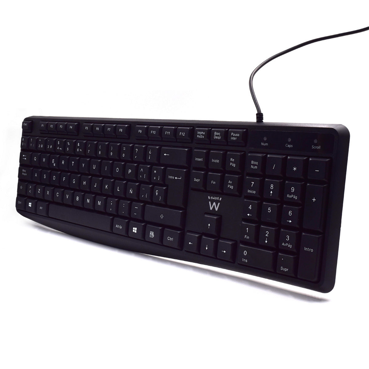 Teclado Ewent ew3001 usb con escritura