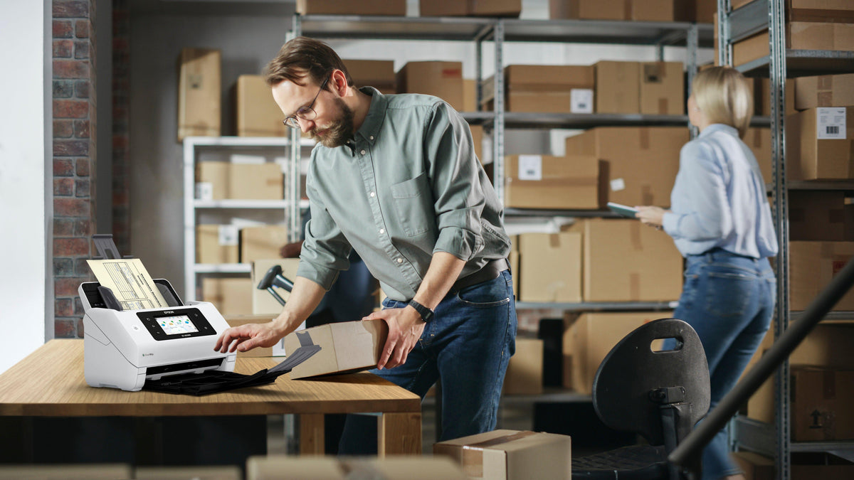 Escaner documental Epson worforce ds - 800wn a4 · 50ppm · USB · red · WiFi