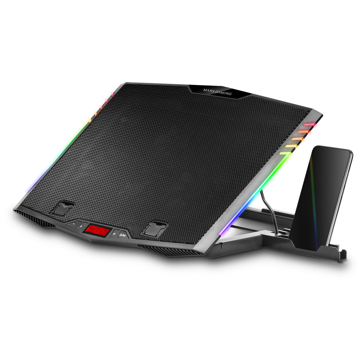 Base de refrigeracion mars gaming mnbc5 para portatil hasta 17.3 pulgadas