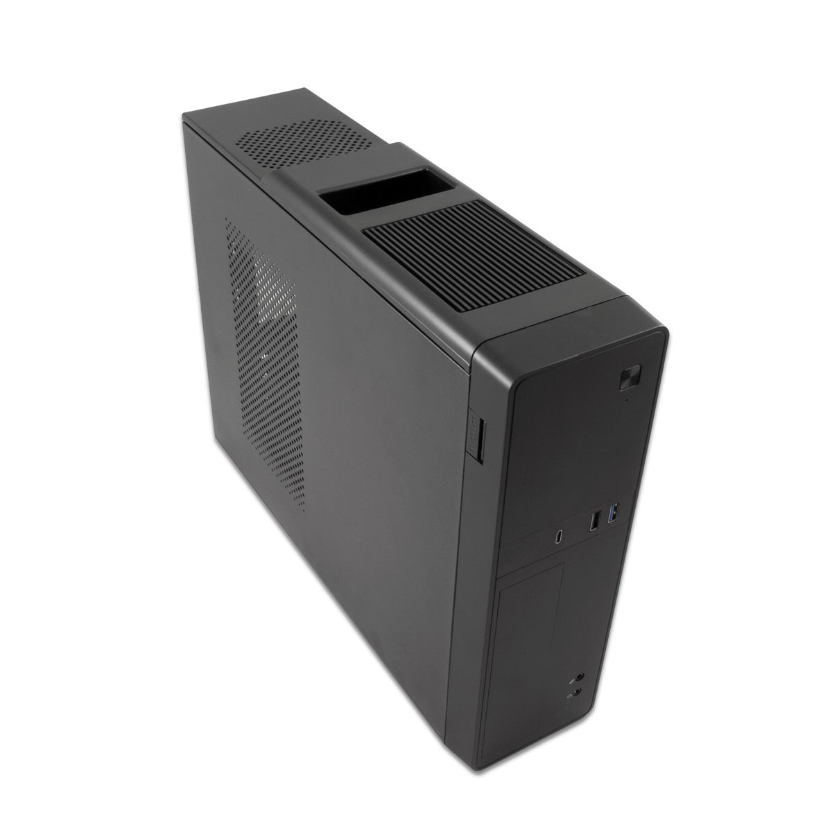 Caja ordenador sobremesa Coolbox microatx slim t310 USB - c lector de tarjetas fuente sfx 300w bronze incluida