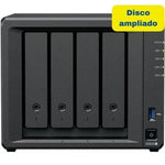 NAS Synology Diskstation DS925+/ 4 Bahías 3.5"- 2.5"/ 4GB DDR4/ 16TB/ Formato Torre - PixelPlaza
