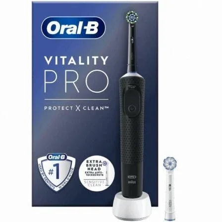 Cepillo Dental Oral-B Vitality Pro/ Negro - PixelPlaza