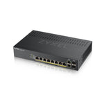 Switch 8 puertos Zyxel gestionable poe gs1920 - 8hpv2 2xgb combo