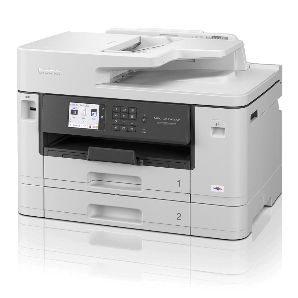 Brother Multifunción Tinta MFC-J5740DW 28/28PPM A4/A3 duplex WiFi adf doble bandeja color negro