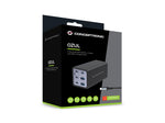 Cargador Conceptronic ozul06be 200w + cable USB tipo c
