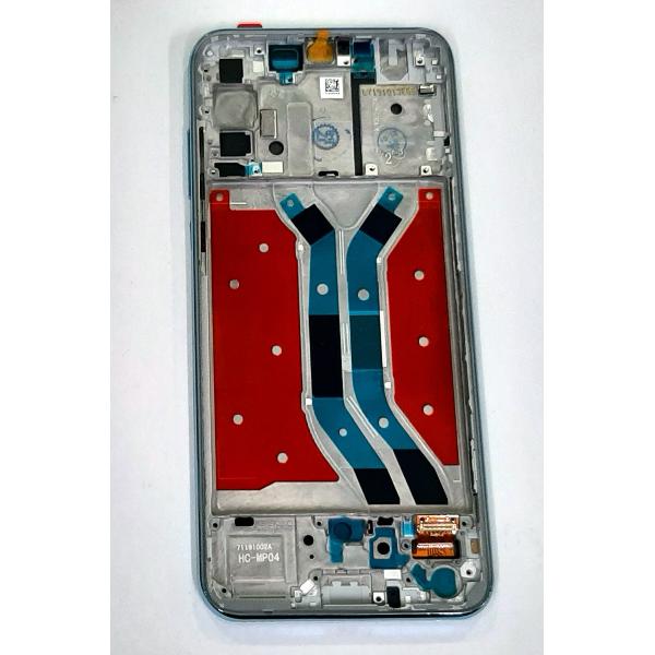 Pantalla lcd para Huawei P Smart S Y8P 2020 mas tactil negro mas marco azul calidad premium