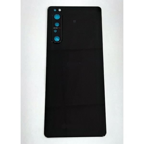 Tapa trasera o tapa bateria negra para Sony Xperia 1 II mas cubierta camara