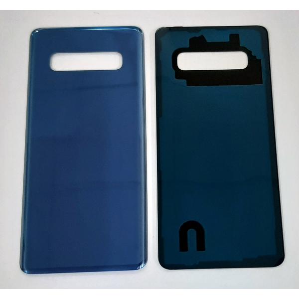 Tapa trasera o tapa bateria azul electrico para samsung galaxy s10 plus G975F