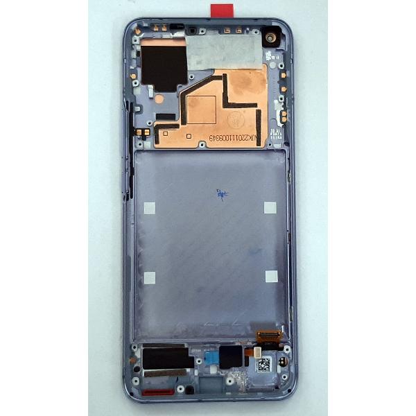 Pantalla lcd para Xiaomi MI 11 5G mas tactil negro mas marco purpura calidad premium