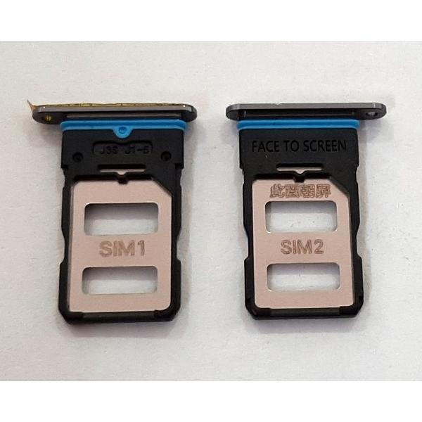 Soporte o bandeja dual sim negra para Xiaomi MI 10T Pro calidad premium