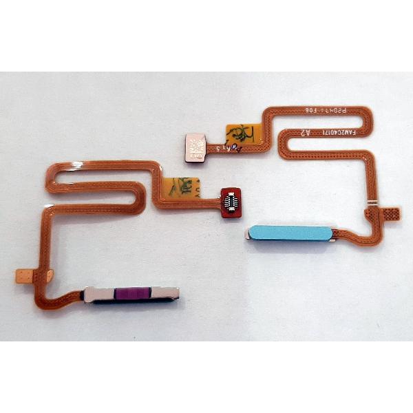 Flex boton home azul claro para Realme 7 RMX2155 calidad premium