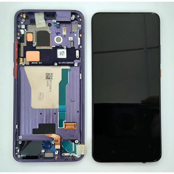 Pantalla lcd para Xiaomi Pocophone F2 Pro / Redmi K30 Pro mas tactil negro mas marco purpura Service Pack
