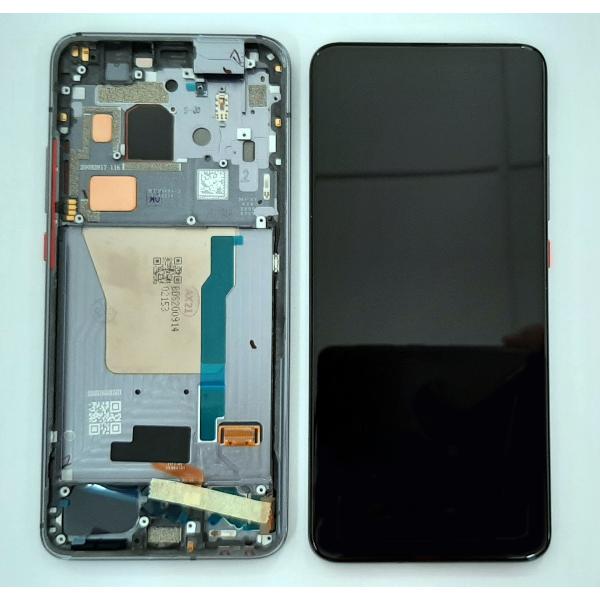 Pantalla lcd para Xiaomi Pocophone F2 Pro / Redmi K30 Pro mas tactil negro mas marco gris Service Pack