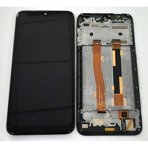 Pantalla lcd para TP-Link Neffos C9 Max mas tactil negro mas marco negro calidad premium