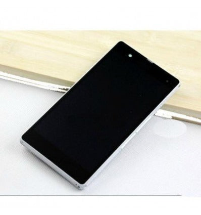 Sony Xperia Z L36H C6602 C6603 Lcd+Táctil+ Marco blanco premium