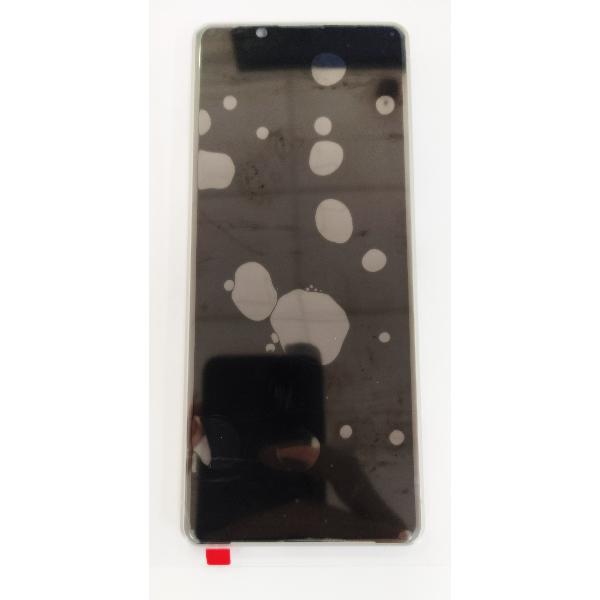 Pantalla LCD para Sony xperia 1 II mas tactil negro mas marco plata calidad premium