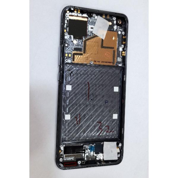 Pantalla lcd para Xiaomi 11 5G mas tactil negro con marco negro 56000800K200 Service Pack