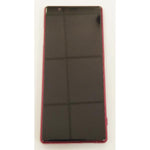 Pantalla LCD para Sony Xperia 5 mas tactil negro mas marco rojo calidad premium