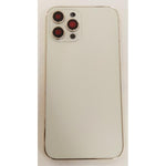 Carcasa central o marco blanco para iPhone 12 Pro Max mas tapa bateria mas lente camara