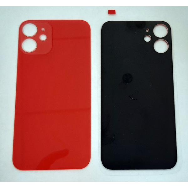 Tapa trasera o tapa bateria roja facil instalacion para IPhone 12 Mini A2399 A2176 A2398 A2400