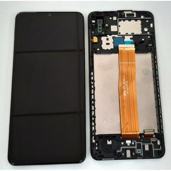 Pantalla lcd para Samsung Galaxy A02 A022 mas tactil negro mas marco negro calidad premium