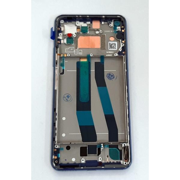 Pantalla lcd para Xiaomi MI 11 Lite mas tactil negro mas marco azul calidad premium