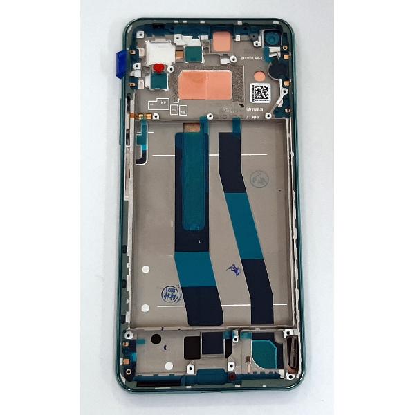 Pantalla lcd para Xiaomi MI 11 Lite mas tactil negro mas marco verde calidad premium