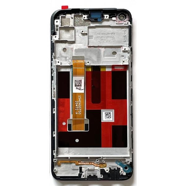 Pantalla lcd para Realme 7 mas tactil negro mas marco negro calidad premium
