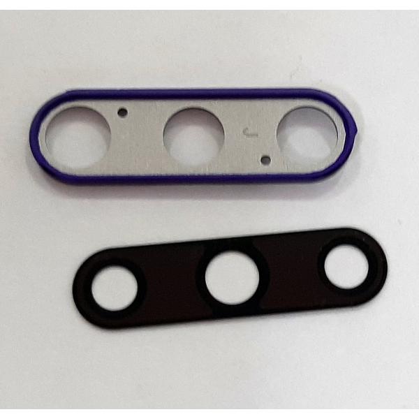 Cubierta camara purpura para Huawei P Smart Pro 2019 calidad premium