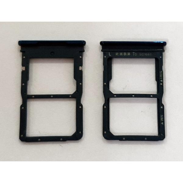 Soporte o bandeja dual sim azul para Huawei P Smart 2020 calidad premium