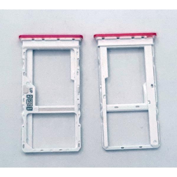 Soporte o bandeja single sim rosa para Motorola Moto G10 calidad premium
