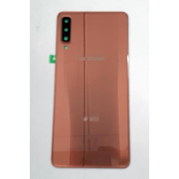 Tapa trasera o tapa bateria dorada para Samsung Galaxy A7 2018 SM-A750 GH82-17833C Service Pack