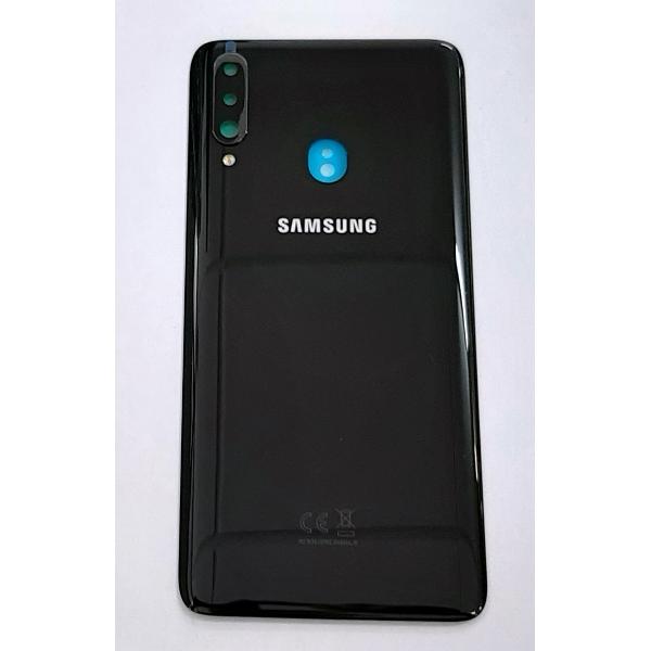 Tapa trasera o tapa bateria negra para Samsung Galaxy A20S A207 SM-A207 SM-A207F GH81-19446A Service Pack