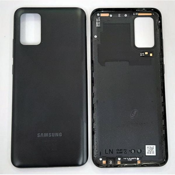 Tapa trasera o tapa bateria negra para Samsung Galaxy A02S SM-A025F GH81-20239A Service Pack