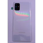 Tapa trasera o tapa bateria blanca para Samsung Galaxy A71 A715F A715 GH82-22112B Service Pack