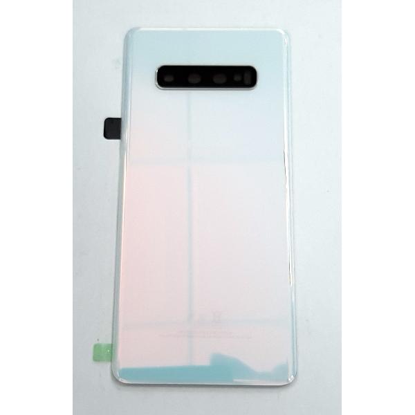 Tapa trasera o tapa bateria blanca para Samsung Galaxy S10 plus S10+ SM-G975F GH82-18406F Service Pack