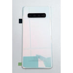 Tapa trasera o tapa bateria blanca para Samsung Galaxy S10 SM-G973 GH82-18378F Service Pack
