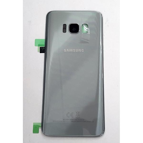 Tapa trasera o tapa bateria plata para Samsung Galaxy S8 G950F SM-G950F GH82-13962B Service Pack