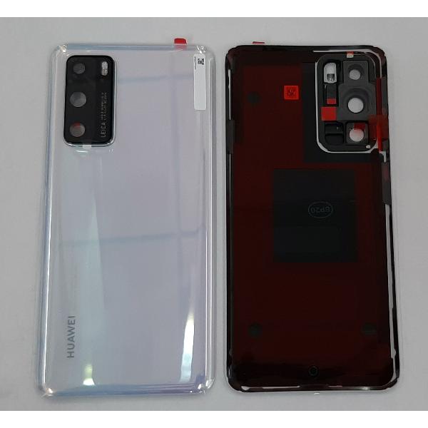 Tapa trasera o tapa bateria blanca para Huawei P40 02353MGE Service Pack