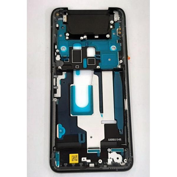 Carcasa central o marco negro para Asus Zenfone 7 ZS670KS calidad premium