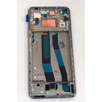 Pantalla lcd para Xiaomi MI 11 Lite mas tactil negro mas marco plata calidad premium