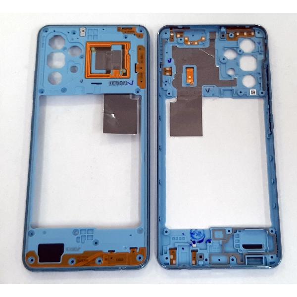 Carcasa central o marco azul para Samsung Galaxy A32 SM-A325 calidad premium