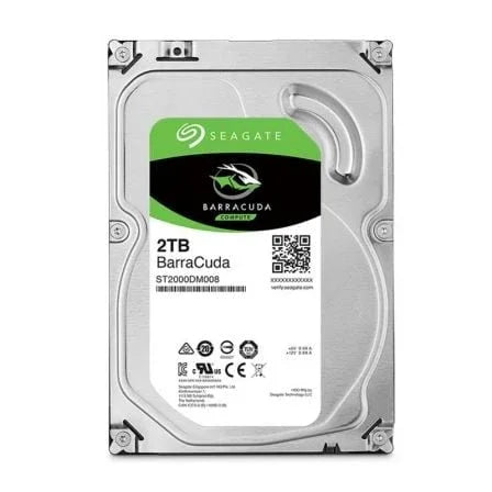 Disco Duro Seagate BarraCuda 2TB/ 3.5"/ SATA III/ 256MB - PixelPlaza