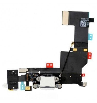iPhone 5S Flex conector de carga y accesorios blanco origina